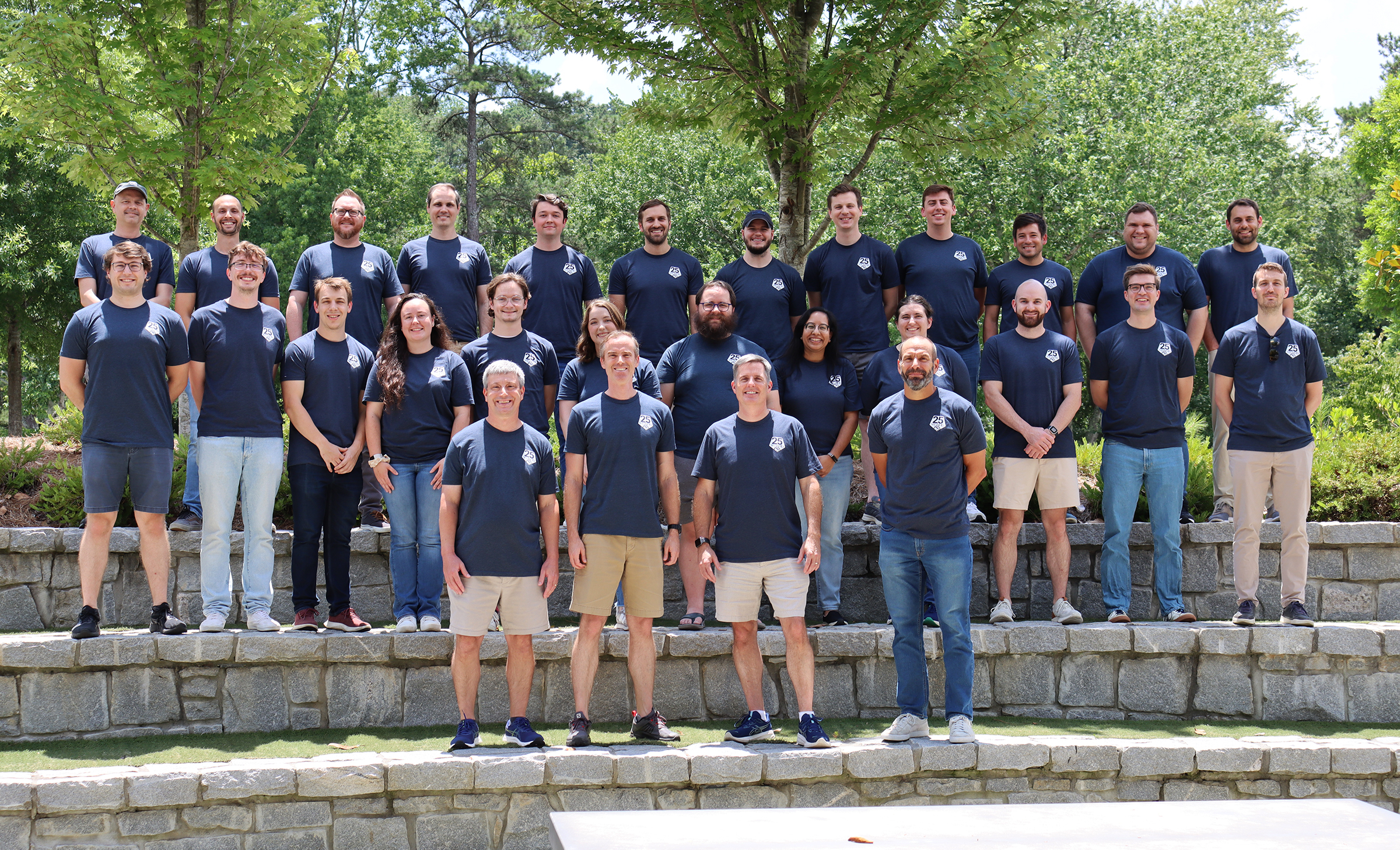 Group photo of SpaceWorks employees